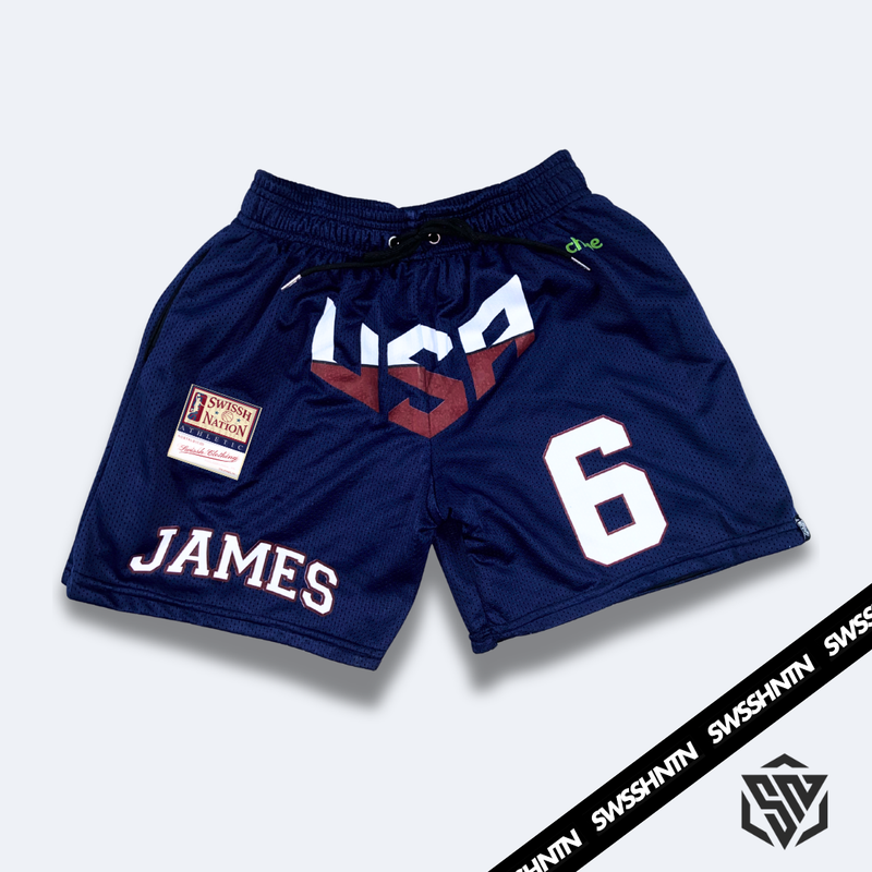 Lebron James Mesh Shorts